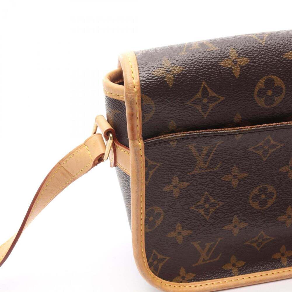 LOUIS VUITTON Brown Monogram Leather Shoulder Bag - Picture 11 of 15
